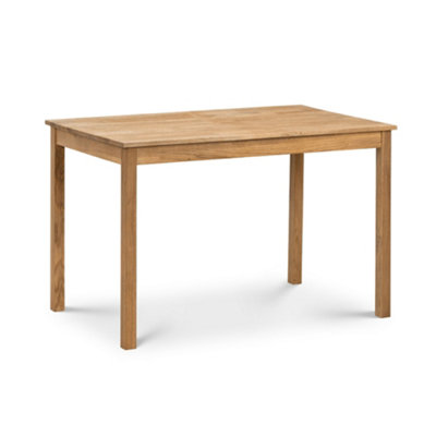 Oakham Premium Coxmoor 75Cm Rectangular Oak Dining Table from B&Q