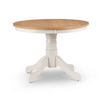 Oakham Premium Davenport 106Cm Round Pedestal Dining Table from B&Q