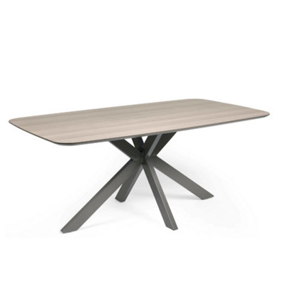 Oakham Premium Northbridge 180Cm Rectangular Dining TableTaupe from B&Q