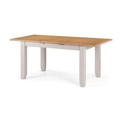 Oakham Premium Richvale 180Cm Extending Dining TableElephant Grey & Pale Oak from B&Q