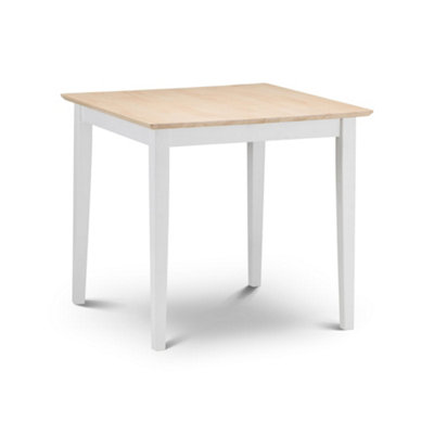 Oakham Premium Rufford 120Cm 2-Tone Dining TableIvory & Natural from B&Q