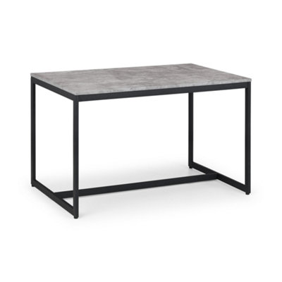 Oakham Premium Stonegate 120Cm Concrete Dining Table from B&Q