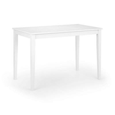 Oakham Premium Takumi 114Cm Dining TableSatin White from B&Q