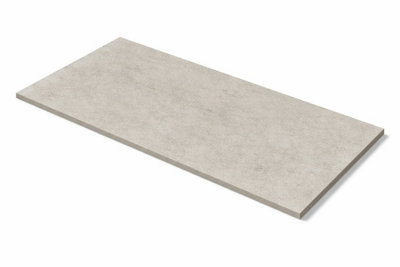 Marlborough Kavian Mid Grey Matt Porcelain Floor Tiles (105 Pack15 Box18.6M2 Coverage)TileInspired By Natural Limestone from B&Q