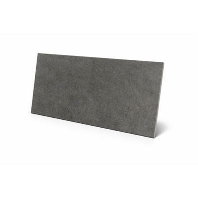 Marlborough Kavian Graphite Matt Porcelain Floor Tiles (105 Pack15 Box18.6M2 Coverage)TileInspired By Natural Limestone from B&Q