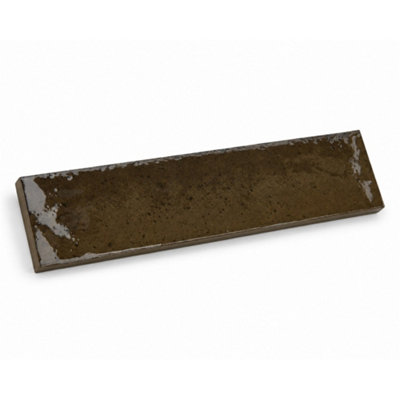 Marlborough Calviro Bronze Gloss Tiles (360 Pack10 Box5.2M2 Coverage)TileInspired By European Ceramic Design. from B&Q