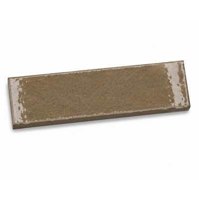Marlborough Calviro Taupe Gloss Tiles (36 Pack1 Box0.52M2 Coverage)TileInspired By European Ceramic Design. from B&Q