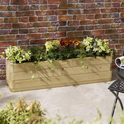 B&Q -  Premium Richmond Trough Planter 1.2M