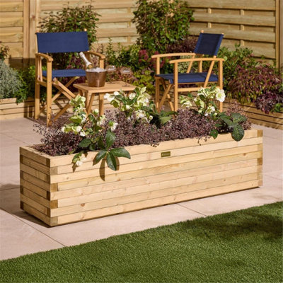 B&Q -  Premium Richmond Premier Patio Trough Planter 1.5M