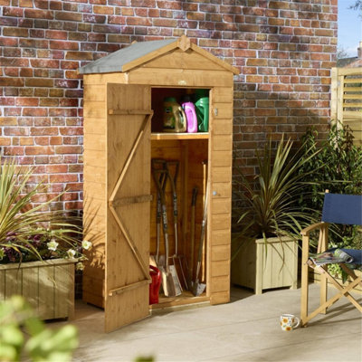 Cheshire Wooden Shiplap Apex Tall Store from B&Q