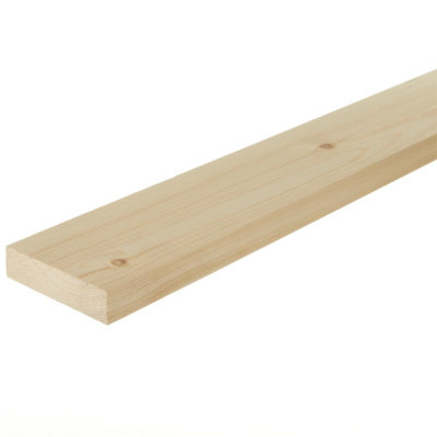 B&Q - MarlboroughPack Of 15 (Total 15 Unit) Planed Redwood Pse Timber25mm (T) X 100mm (W) X 3000mm (L)(Finish 20mm X 92mm)