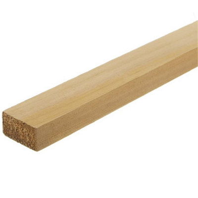 MarlboroughPack Of 15Planed Western Red Cedar Pse Timber25mm (T) X 50mm (W) X 4200mm (L)(Finish 18mm X 44mm) from B&Q