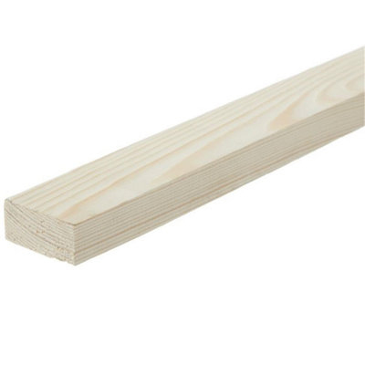 MarlboroughPack Of 15 (Total 15 Unit) Planed Redwood Pse Timber25mm (T) X 50mm (W) X 4500mm (L)(Finish 20mm X 44mm) from B&Q