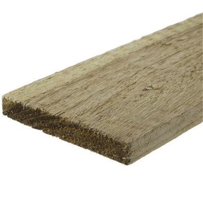 MarlboroughGreen Treated Softwood Gravel Board22mm (T) X 150mm (W) X 2700mm (L)(Bundle Of 10) from B&Q