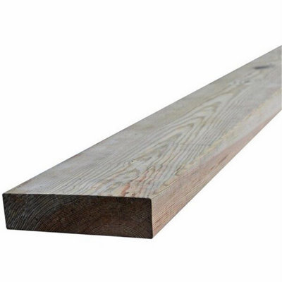 Marlborough47mm Kiln Dried Treated Carcassing C2447mm (D) X 175mm (W) X 3600mm (L)(Bundle Of 20) from B&Q