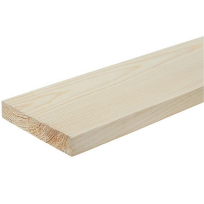 MarlboroughPlaned Redwood Pse Timber25mm (T) X 125mm (W) X 4800mm (L)(Finish 20mm X 119mm)(Bundle Of 5) from B&Q