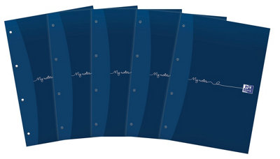 Oxford My Notes A4 Card Cover Headbound Refill Pad Ruled With Margin 160 Page5 Refill Pads