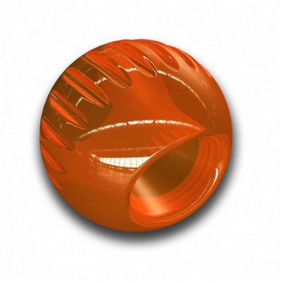Bionic Dog Bounce Ball Treat Play OrangeSmall from B&Q