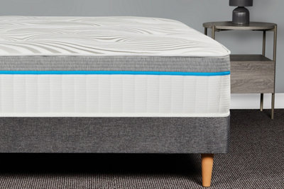 Sloomy Tranquillity Cool Gel Hybrid Pocket Spring Single Mattress- 3Ft from B&Q