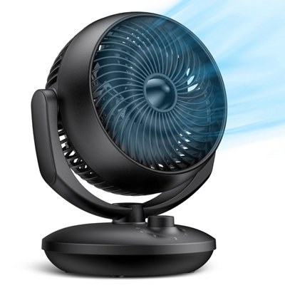 Air Circulator Desk Fan22 Db Quiet Fans Cooling For Bedrooms And OfficeEfficient & CirculationPowerful Airflow Table from B&Q
