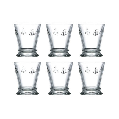 La Rochère La Rochere Bee Shot Glass 60Ml Set Of 6 from B&Q