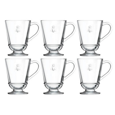 La Rochère La Rochere Bee Glass Mugs 275Ml Set Of 6 from B&Q