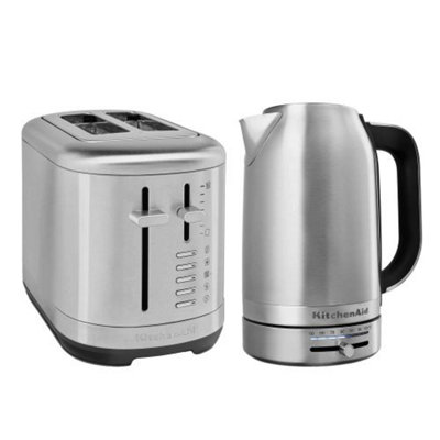 Kitchenaid Breakfast Suite Stainless Steel 1.7L Kettle And 2 Slice Toaster Set from B&Q
