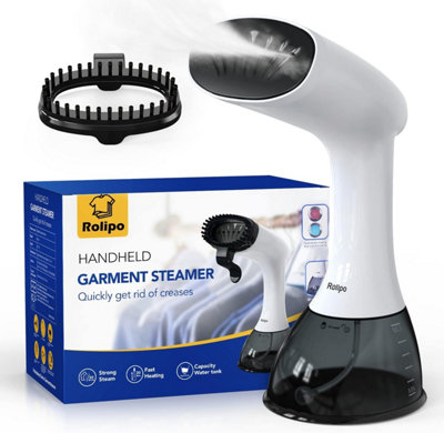 Rolipo Clothes SteamerHandheld Garment For 30 G / Min Powerful Steam400 Ml Water Tank2.1 M CordPortable HomeTravel And from B&Q