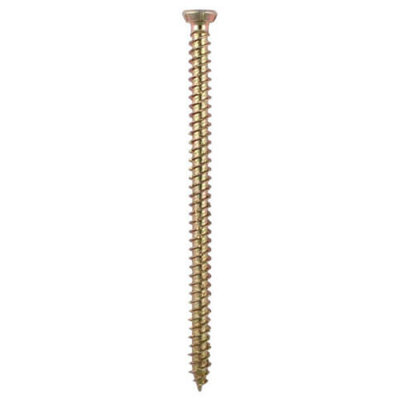 B&Q -  7.5mm X 70mmConcrete ScrewsPack Of 100