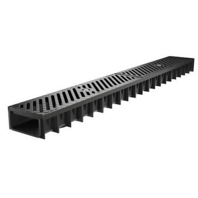 PBSL Group Lite Aqua Channel Drain Ductile Iron Grating Class B1251Mtr from B&Q