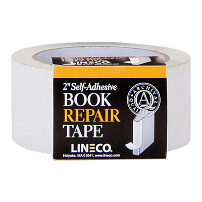 Lineco Book Repair Tape 5Cm X 4.5M Self Adhesive White from B&Q