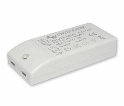 Lowenergie Led Transformer Power Supply / Driver For Led StripsPower 12W from B&Q