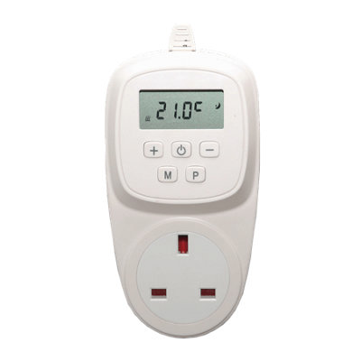 Lowenergie Digital Plug-In Programmable Thermostat from B&Q