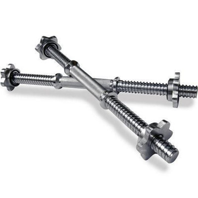 Body Revolution Dumbbell Bars 18 Inch (Pair)1" Plates from B&Q