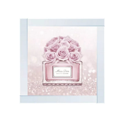 Biznest Blossoming Perfume Ii Glitter Liquid Wall Art from B&Q