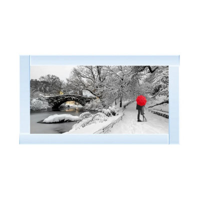 Biznest A Walk In The Park 4 Glitter Liquid Wall Art from B&Q