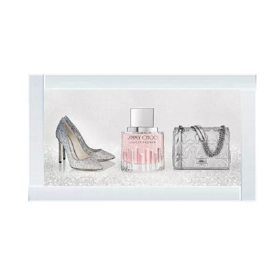 Biznest Fashion Trio Ii Glitter Liquid Wall Art from B&Q