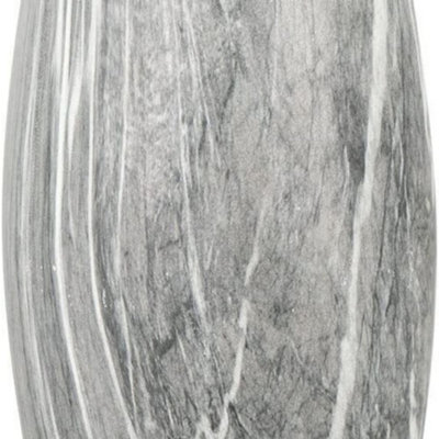 Biznest Grey Marble Effect Vase For Home Decorations Centrepiece For Home Party Event from B&Q
