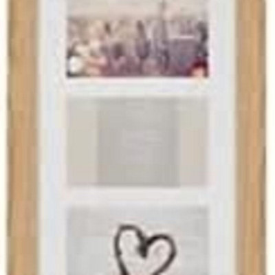 Biznest Oxford 5 Multi-Aperture Frame Photos Multi Picture Wall Frame Family Rules Collage Frame Photo Frame 26X65Cm from B&Q
