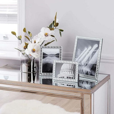 Biznest Gem Photo Frame 6" X 4" (15Cm X 10Cm)Home DecorativeLiving RoomBedroom RoomEye-Catching Design from B&Q