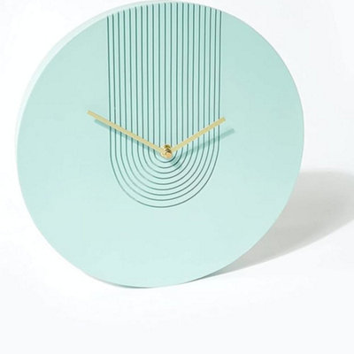 Biznest Resin Wall Clock (31Cm X 31Cm)Home DecorativeLiving RoomBedroom RoomEye-Catching Design from B&Q