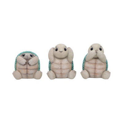 Three Wise Tortoises Figurines By Nemesis Now from B&Q