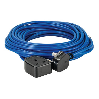Draper 35780 Defender E85222 230V Extension Lead Blue1.5mm 13A ,14M from B&Q