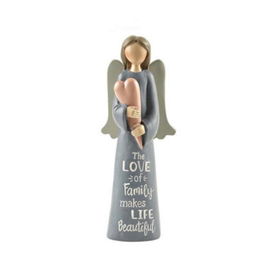 Feather & Grace Angel FigurineFamily (Beautiful) from B&Q