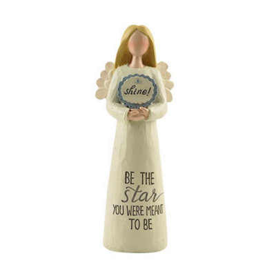 Feather & Grace Angel FigurineShine (Be The Star) from B&Q