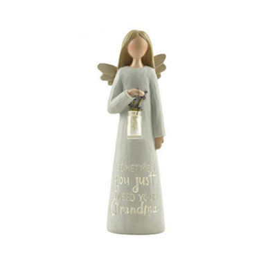 Feather & Grace Angel FigurineGrandma (Sometimes You Just Need) from B&Q