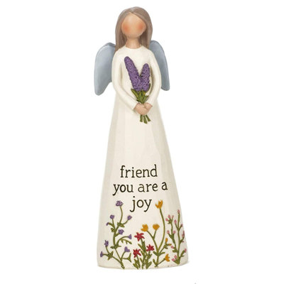  - Feather & Grace Angel FigurineFriend (You Are A Joy)