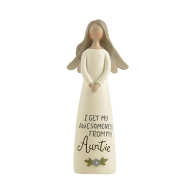Feather & Grace Angel FigurineAuntie (Awesome) from B&Q