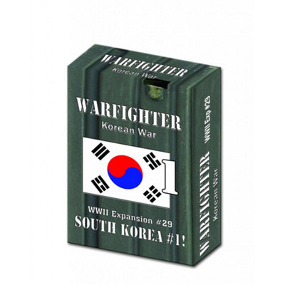 Asmodee Warfighter Korean War: Expansion 29South Korea 1Brand New And Sealed from B&Q