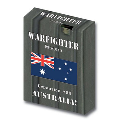 Asmodee Warfighter Modern: Expansion 28 Australian SoldiersBrand New And Sealed from B&Q